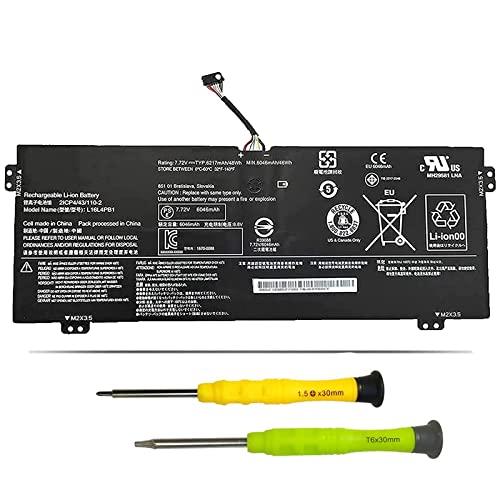 TsuLin L16L4PB1 - Batería para portátil Lenovo Yoga 720-13IKB 730-13IKB 730-13IWL Series Notebook L16C4PB1 L16M4PB1 5B10M52738 5B10M52739 5B10M52740 (7,7 V, 48 Wh, 6217 mAh)