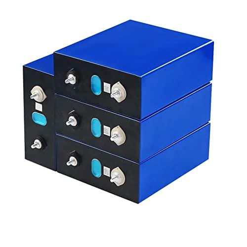 TUTUTI Batería de Litio 16PCS 3.2V Lifepo4 Batería 280Ah Ciclo Profundo Lifepo4 Paquete de baterías DIY Células Recargables for RV Carretilla elevadora Solar