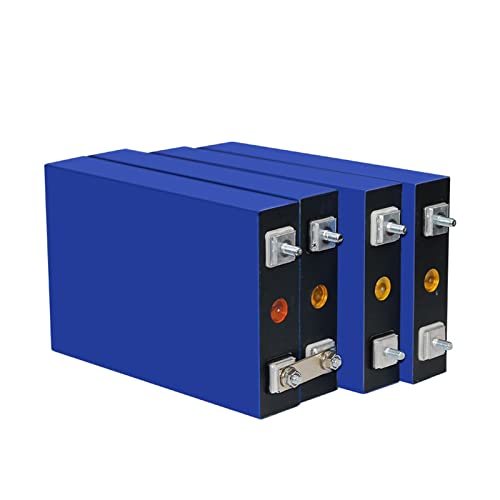 TUTUTI Batería de Litio 4/8/16/32 Uds LiFePO4 200Ah 48V batería Recargable celda 100Ah DIY RV Barco Carrito de Golf Carretilla elevadora energía Solar (Color : 32PCS)