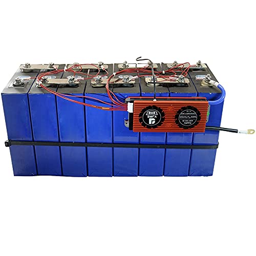 VARADOMO Lifop4 batería de Litio de la batería de 100 Ah fosfato de Hierro 3.2V Lifepo4 con DALY Inteligente BMS 12V 100A Lifepo4 4S BT 12V para RV Solar Marina,4PCS+12V 100AH BMS