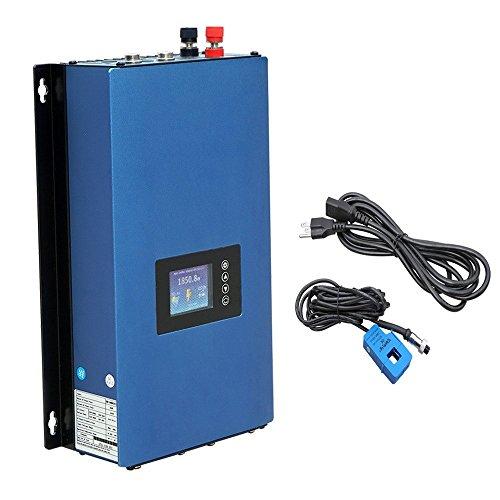 Y&H Inversor de conexión a red 2000W de vertido Cero PV Entrada DC50-90V AC185V/220V Conmutación automática Grid Tie Inversor Power Limiter
