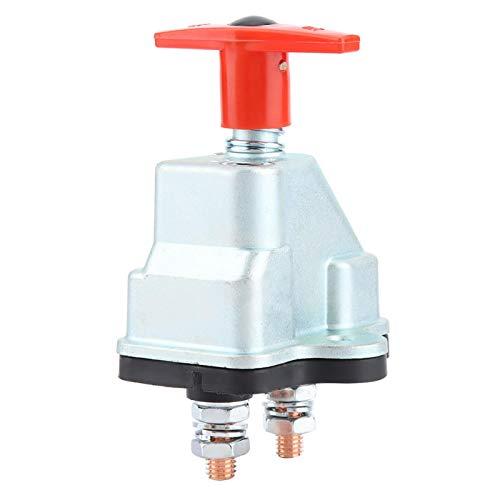 Fydun Interruptor de Protección de Apagado de Corriente Nominal DC 12V-24V 250A Aislador de Batería Desconecte el Interruptor de Corte para Camión de Auto Vehículo
