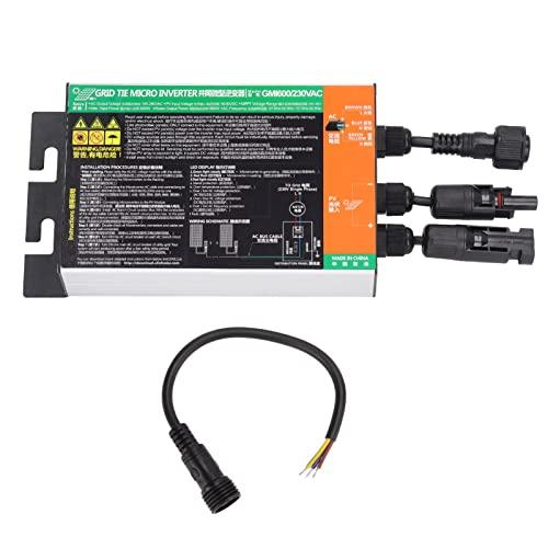 Inversor de onda sinusoidal pura Inversor de conexión a red, 600W 230V Inversor solar de conexión a red Inversor solar Micro inversor solar Mpp Inversor solar Ip55 Microinversor impermeable para panel