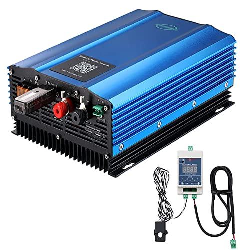 Inversor Solar Conectado A La Red, Micro Inversor Solar IP65 Control De WiFi, Inversor Inyeccion A Red 1200w De Vertido Cero, Grid Tie Microinversor para Panel Solar(Color:72V)