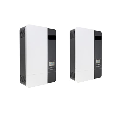 ISITAC Inversores solares Inversor Solar híbrido 7KW 230V 48V MPPT 80A MAX PV 450V Onda sinusoidal Pura Todo en uno Inversor Solar Puede funcionar