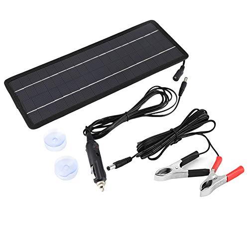 Kuuleyn Panel Solar, ecológico, económico, bajo Consumo de energía, Alta eficiencia, monocristalino, 12 v, 4,5 w, batería portátil, Cargador Lento para Coche, camión, Barco, Caravana