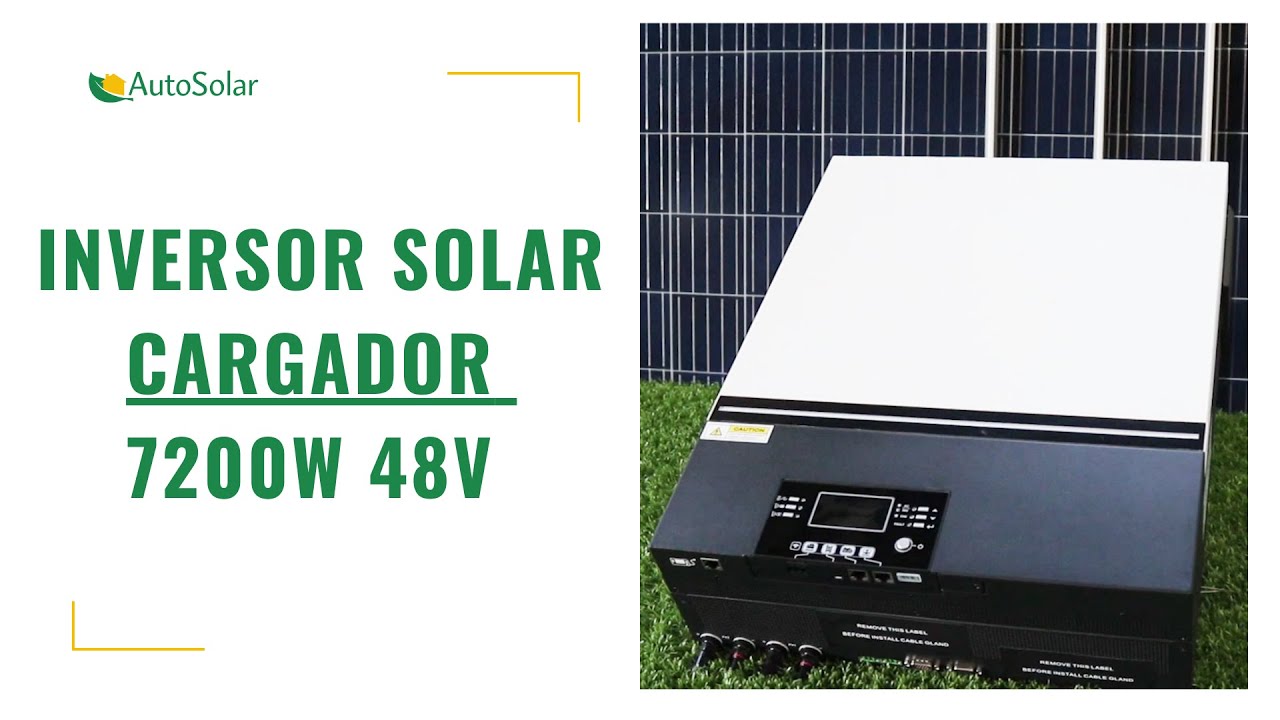 Inversor Solar 7200w 48v > Comparativa | Mejores De 2023